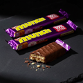 Nestlé Munch chocolate bars professional classy product shot on dark slate