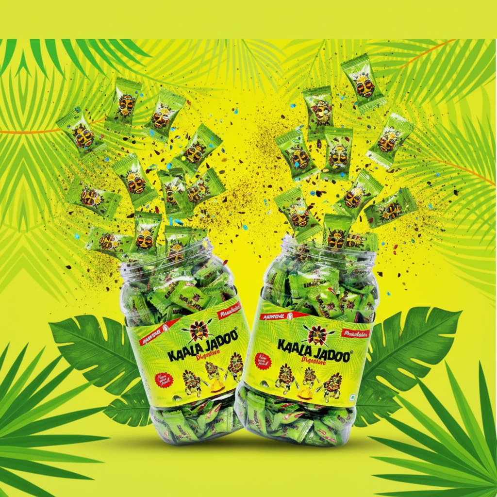 Marvens Kaala Jadoo Digestive Masaledar candy fun professional product shot
