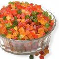 Tutti Frutti candied fruit pieces professional zoomed product shot