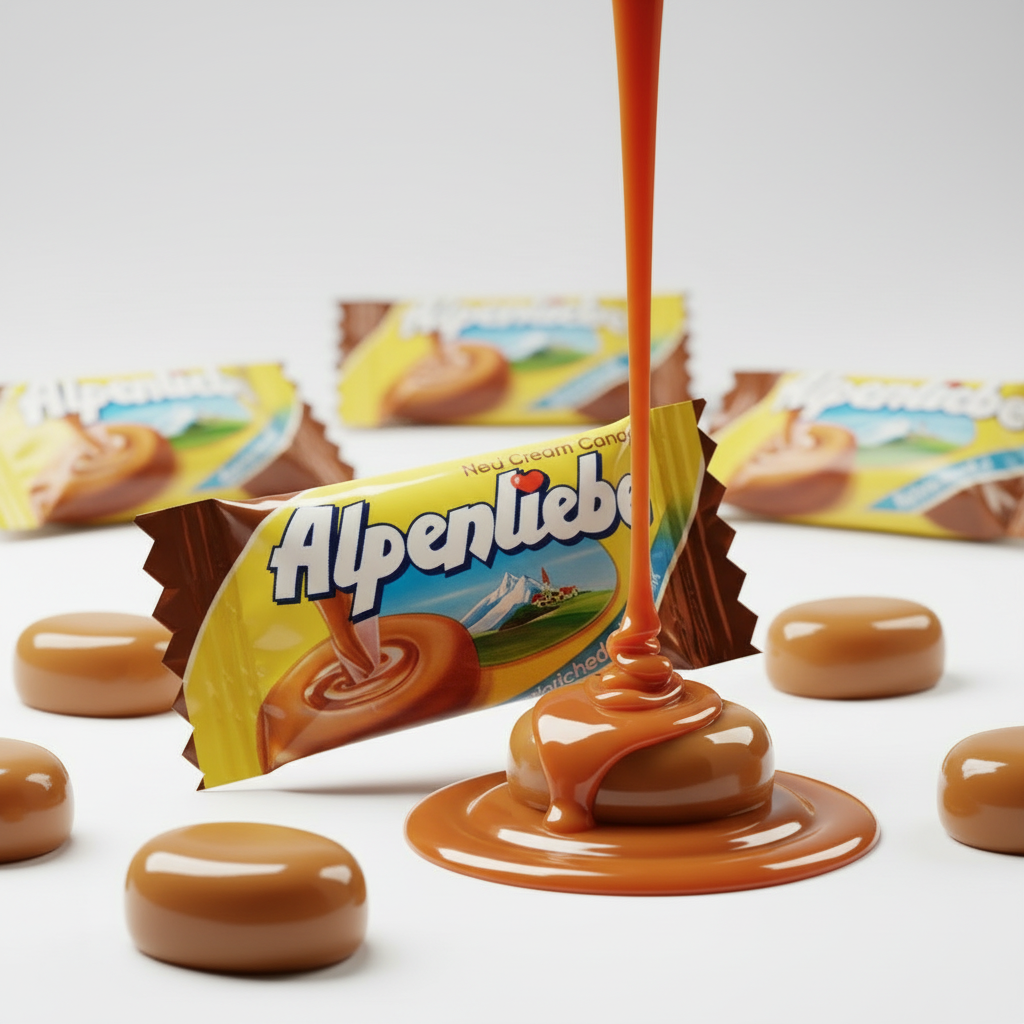 Alpenliebe Candy lifestyle shot